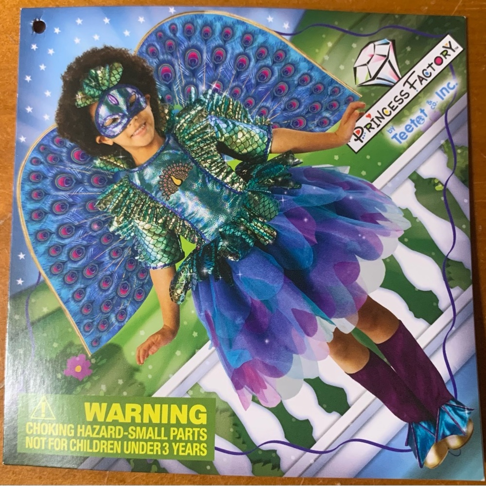 Peacock Princess Halloween Costume